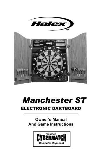 Halex zeta electronic dartboard manual